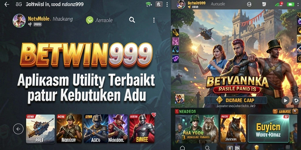 Tampilan utama BETWIN999 dengan interface yang intuitif dan mudah digunakan.