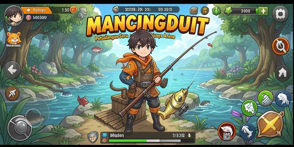 Tangkapan layar gameplay MANCINGDUIT yang penuh warna dan seru.