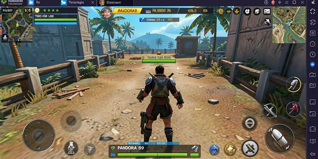 Tampilan gameplay seru dari PANDORA99 dengan strategi mendalam.
