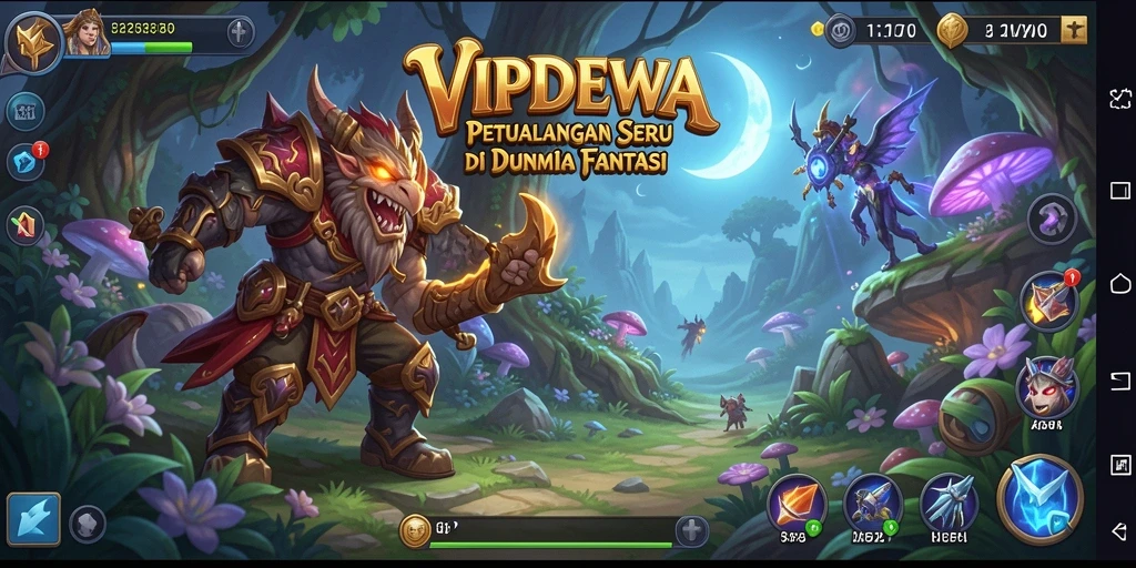 Screenshot gameplay dari VIPDEWA yang menunjukkan petualangan seru.